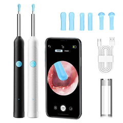 Ear Cleaner High Precision Ear Wax Removal Tool With Camera With LED Light Wireless