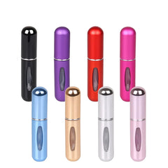 Refillable Mini Perfume Spray Bottle Spray Atomizer 5 Ml | Portable, Leak-Proof, And Stylish (Pack of 3 Random Color)
